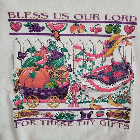 Vintage God Artsy Sweater - Picture 2 of 5